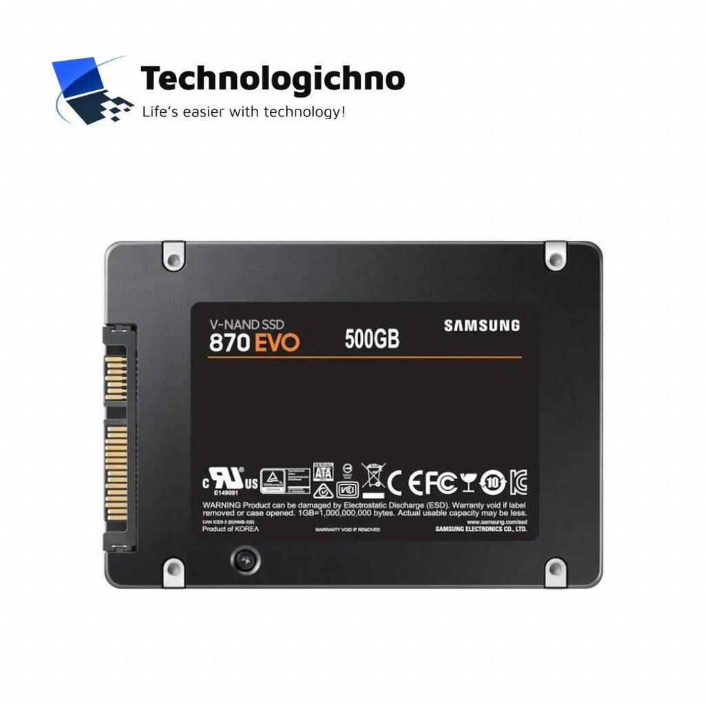  500GB SSD Samsung 870 EVO 2.5“ - MZ-77E500