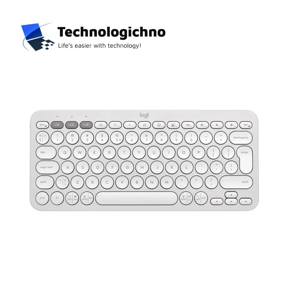  Клавиатура Logitech Pebble Keys 2 K380S White