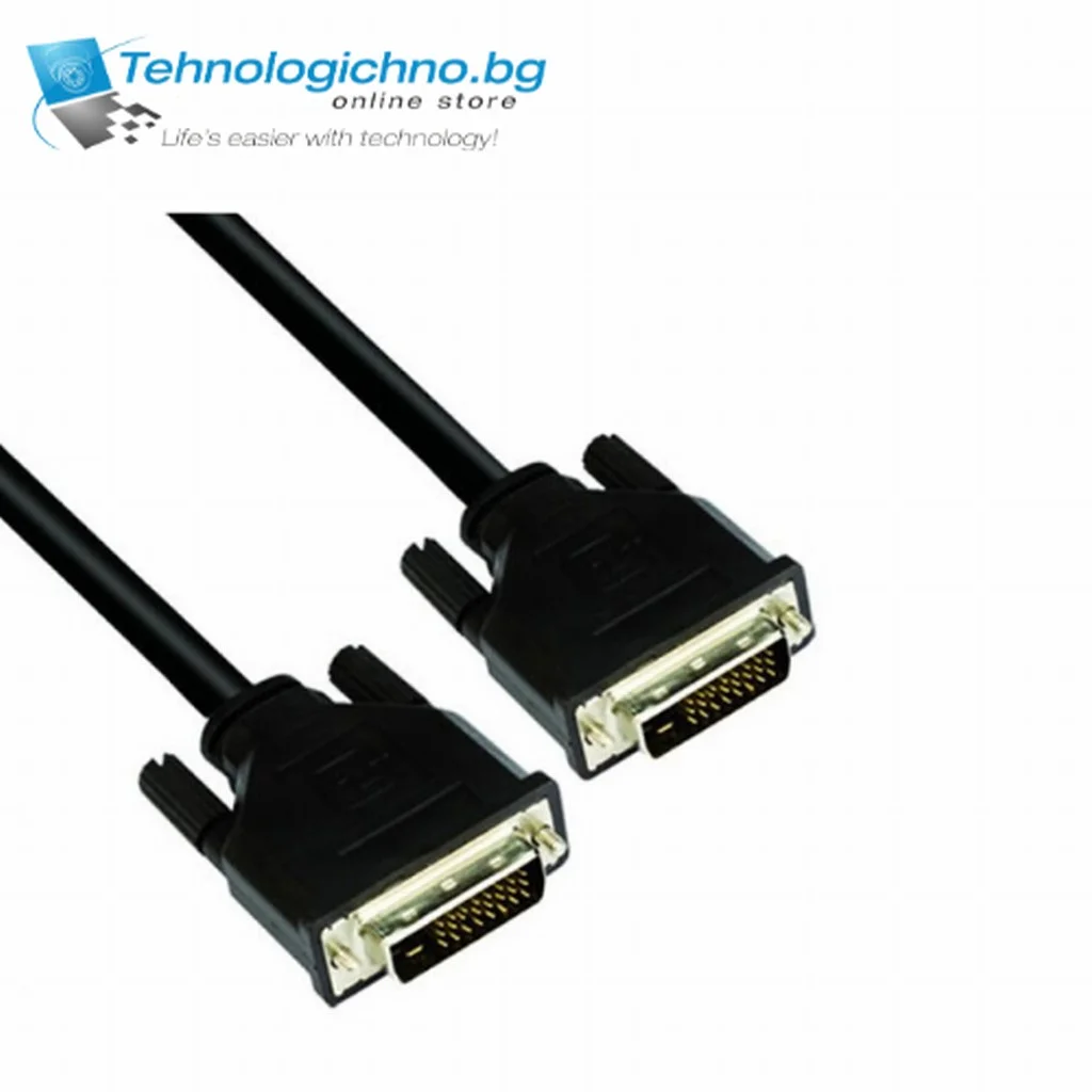  Кабел DVI - DVI 24+1 5m M/M