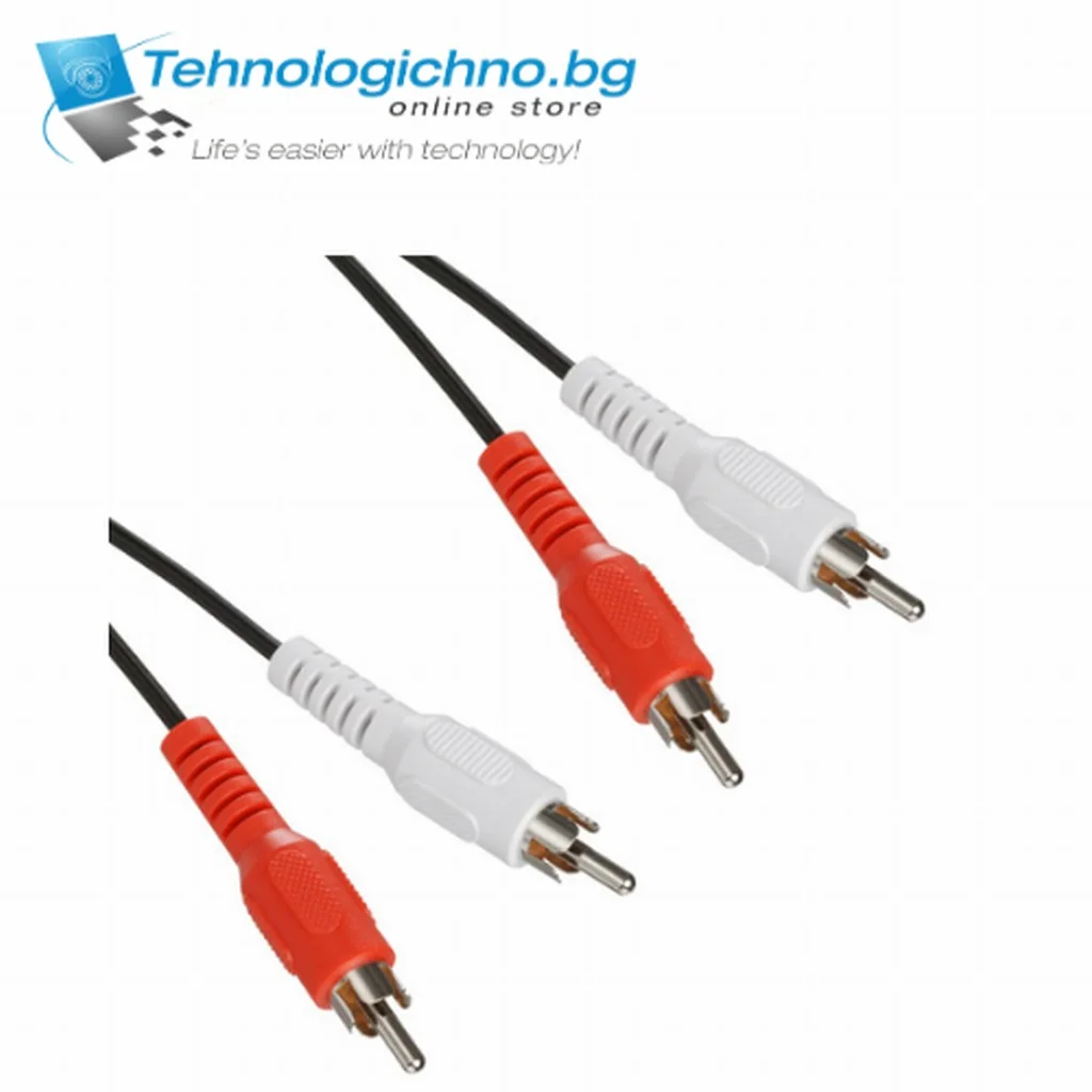  Кабел 2RCA - 2RCA 1.5m