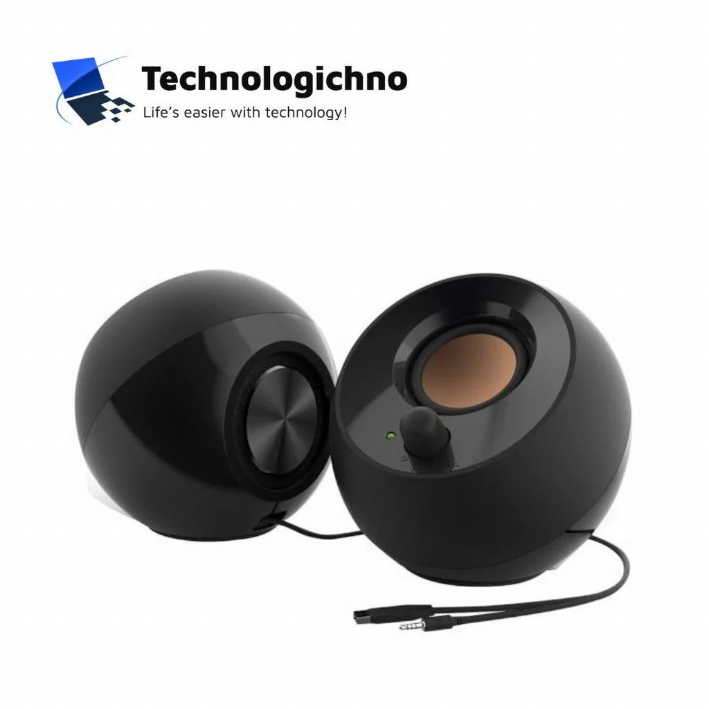 Тонколони за компютър Creative Pebble Black