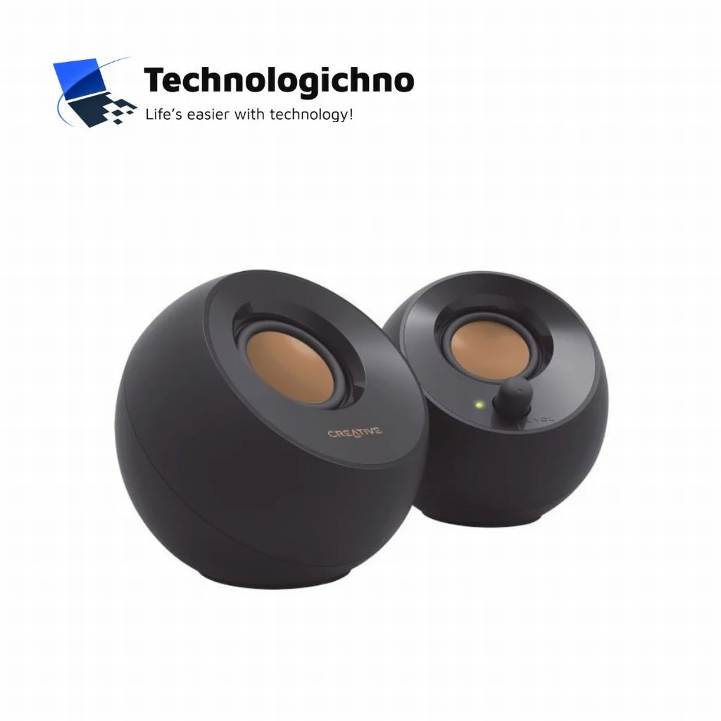  Тонколони за компютър Creative Pebble Black