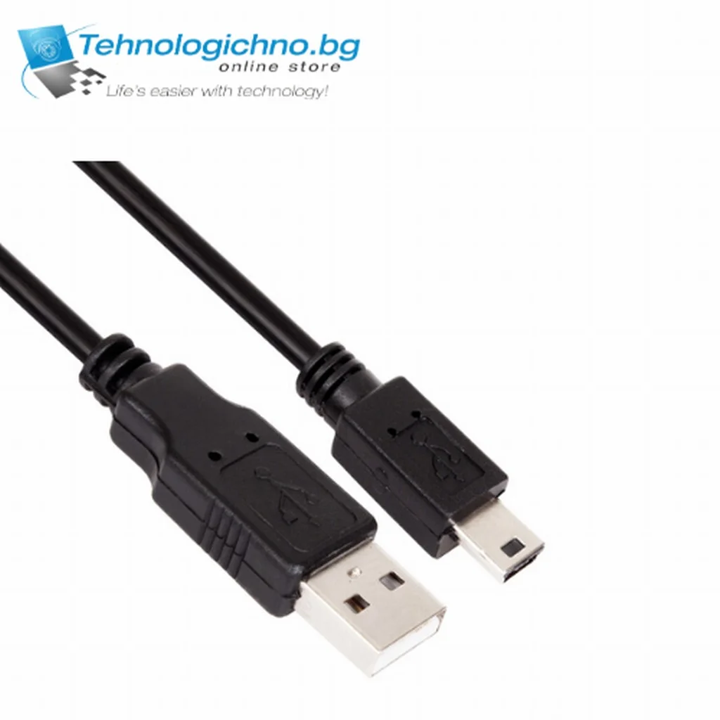  Кабел VCOM USB - Mini USB 1.5m