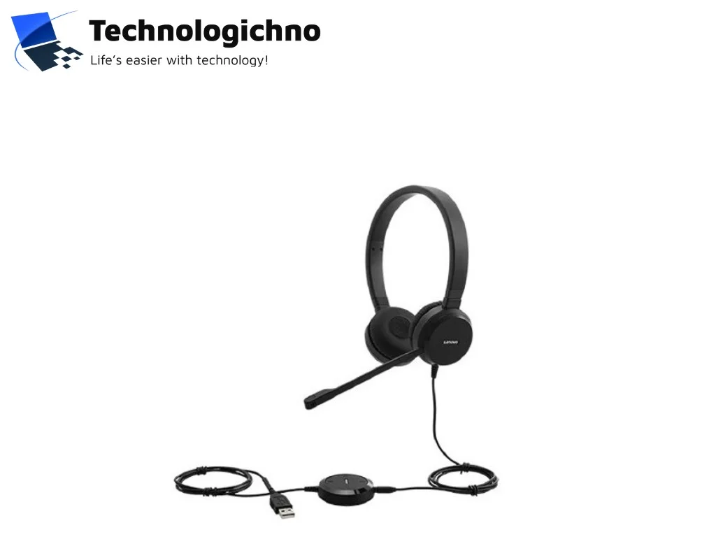  USB Слушалки Lenovo Pro Wired VOIP ВБЗ