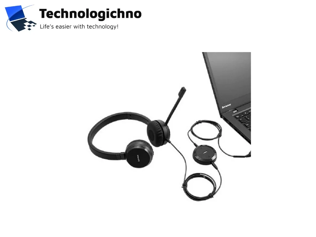  USB Слушалки Lenovo Pro Wired VOIP ВБЗ