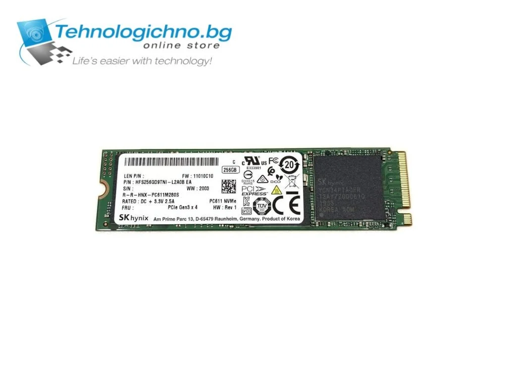  256GB SK Hynix 2280 SSD NVMe