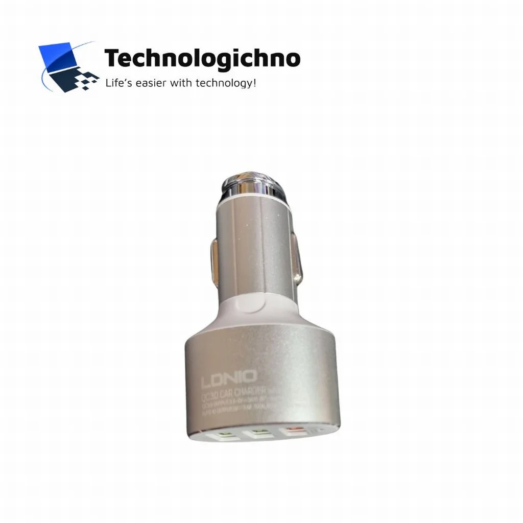  Зарядно за кола LDNIO C703Q 3.6-20V USB Type C