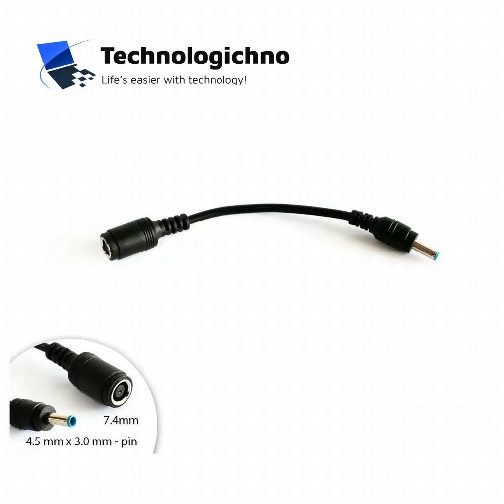  Преходник HP Dell 7.4mm/5mm to 4.5mm/3mm