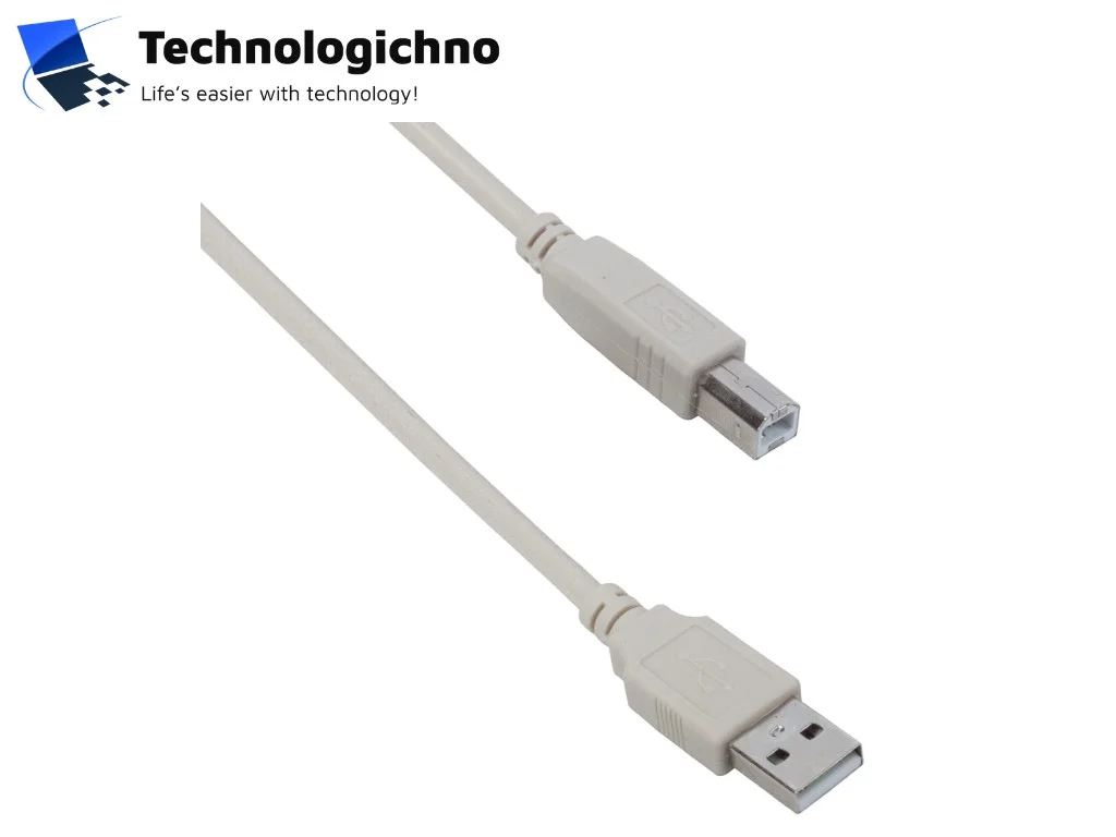  Кабел USB 2.0 за принтер A-B, 1.5m
