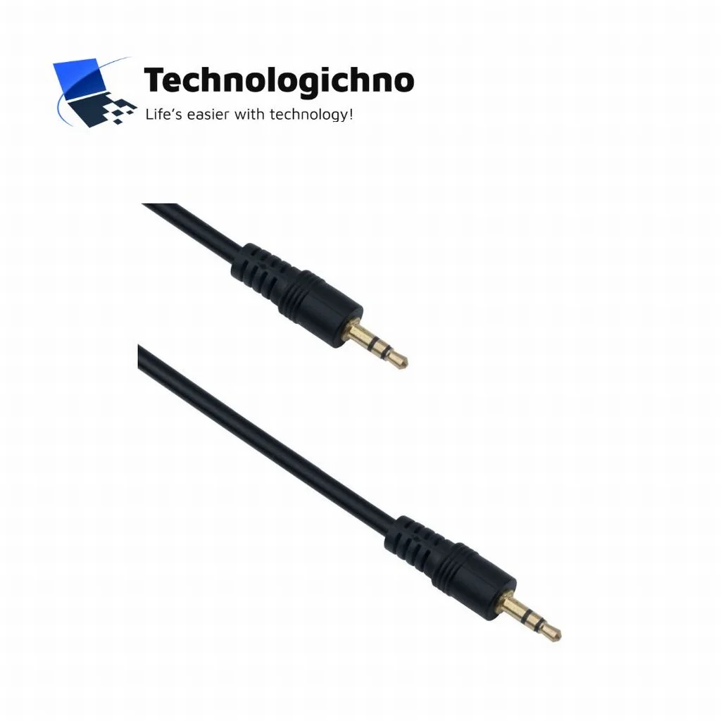  Кабел Audio Stereo DeTech 3.5mm - 3.5mm M/M 3m