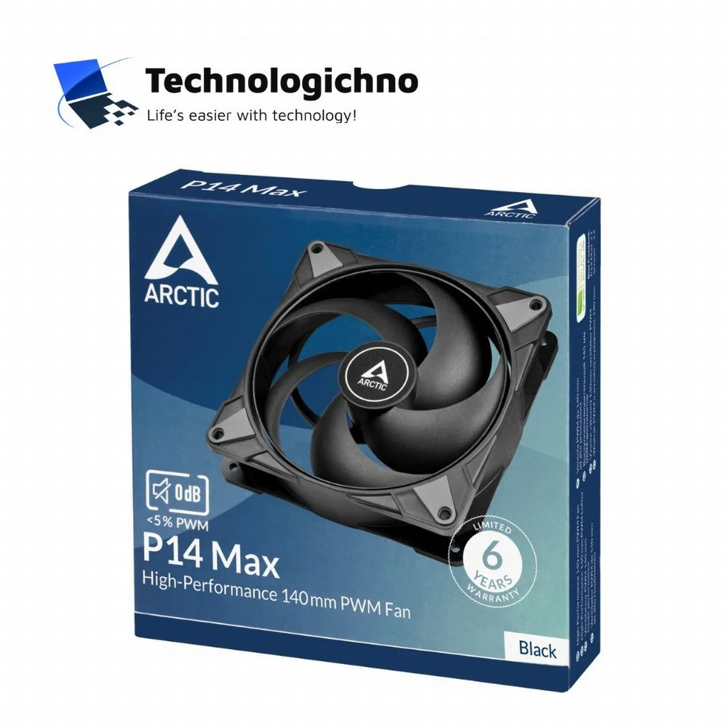  Вентилатор Arctic Fan 140mm P14 Max 250-2800rpm