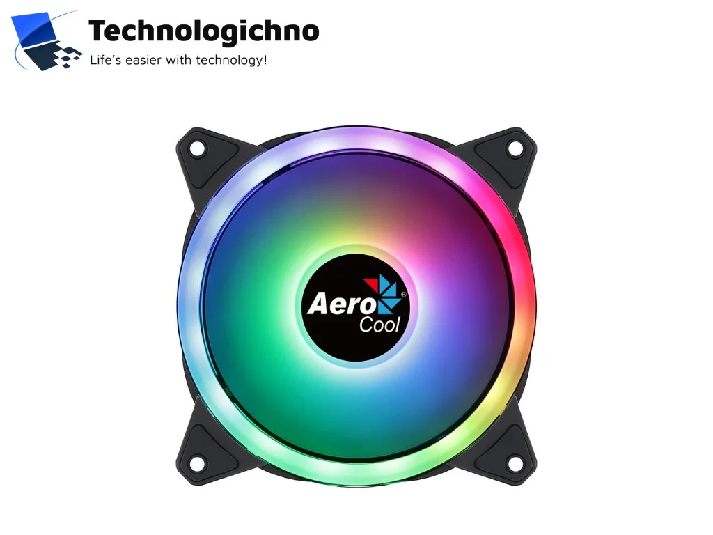  Вентилатор AeroCool Cosmo 12 120mm Fixed RGB ACF
