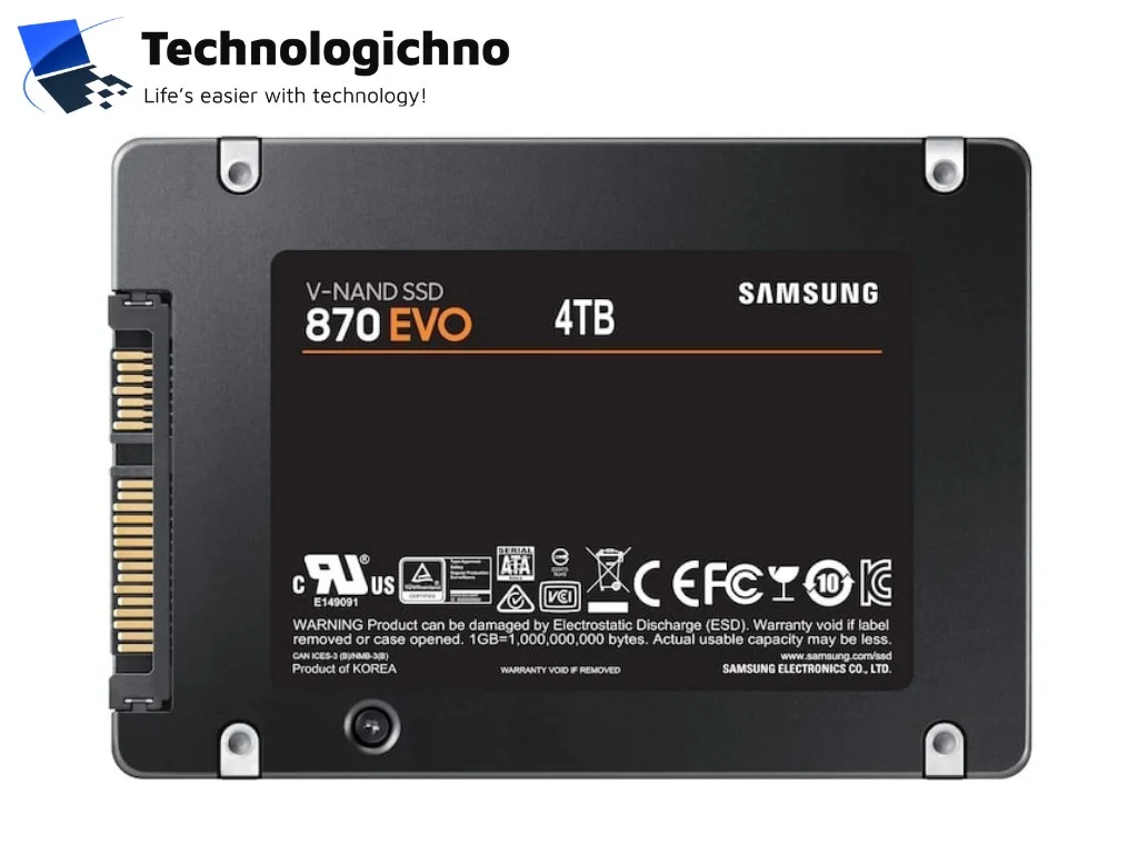 2TB SSD SAMSUNG EVO 870 2.5“ SATA