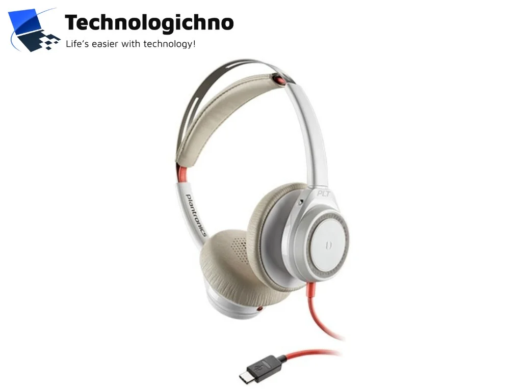  USB Слушалки Plantronics BW7225 Stereo White ВБЗ