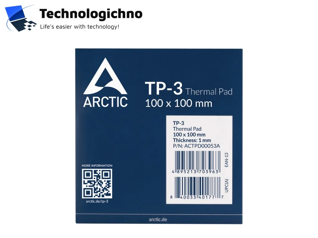  Термопад Arctic TP-3 100x100x1mm ACTPD00053A