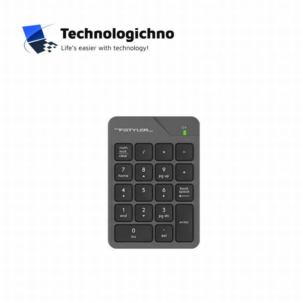  Цифрова безжична клавиатура A4Tech 2.4GHz Grey
