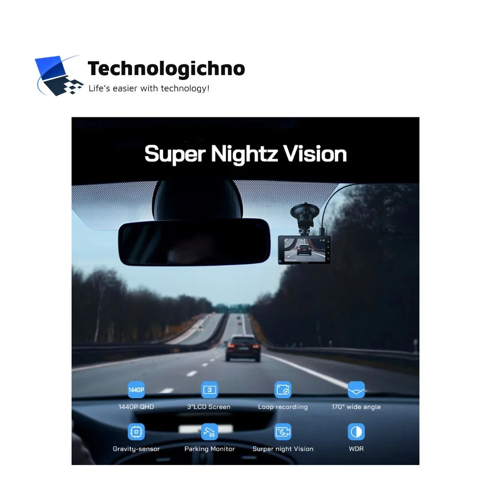  Видеорекордер Wolfang Dashcam WD02 РБЗ