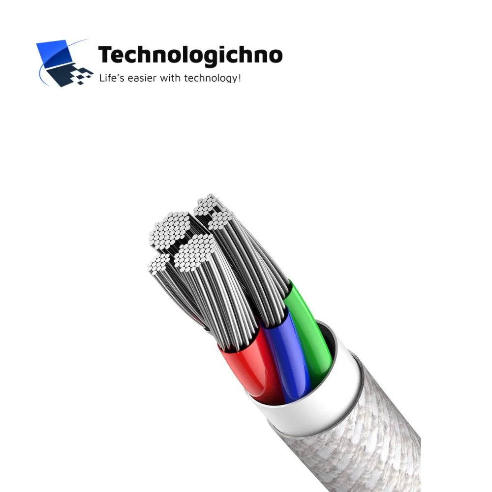  Кабел Baseus Type-C - Lightning 1m. 20W Бял