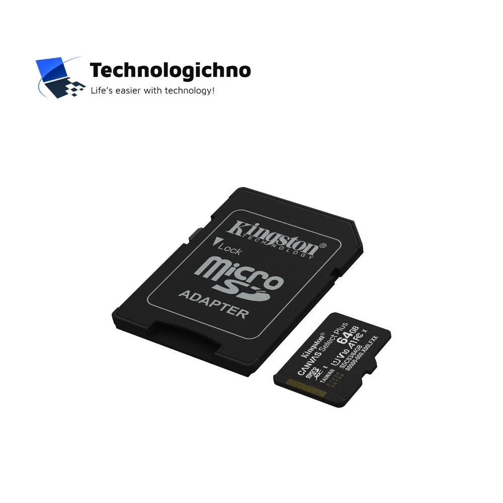  64GB Карта памет Kingston Canvas Select Plus