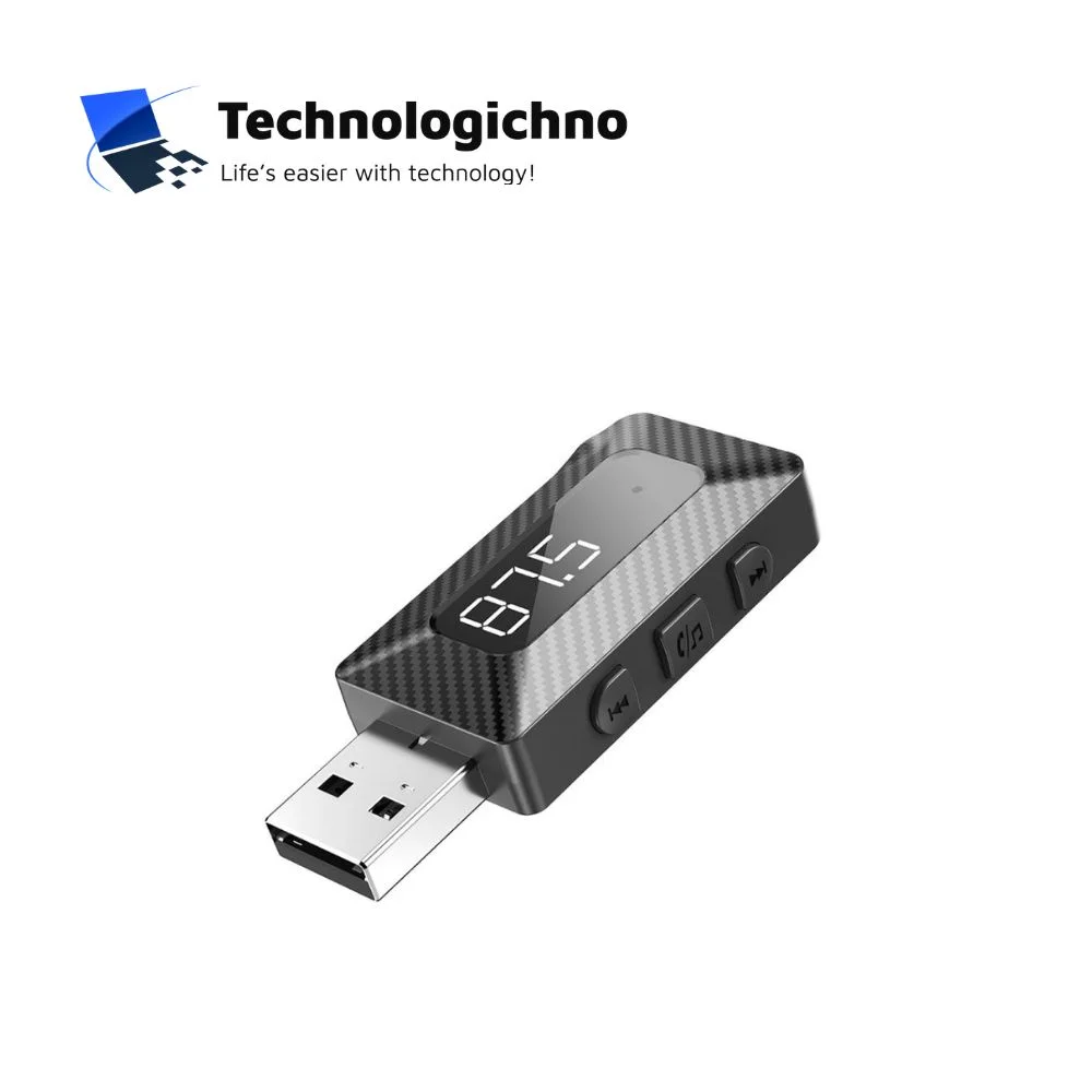  Трансмитер за кола XO MP3 USB-A BCC16 Black