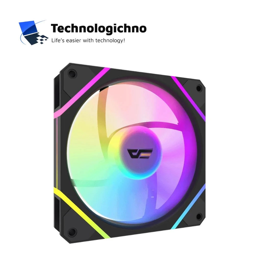  Вентилатор Darkflash 120mm Reverse A-RGB Black