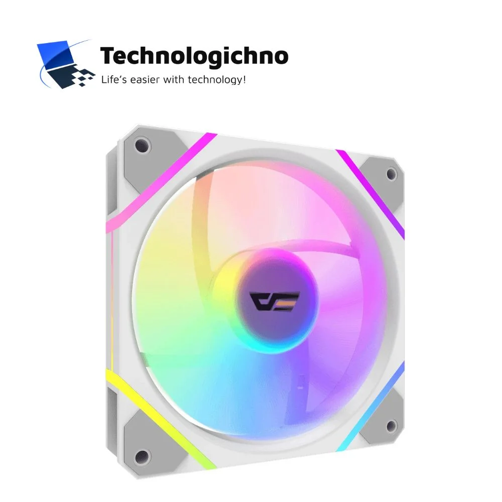  Вентилатор Darkflash 120mm Reverse A-RGB White