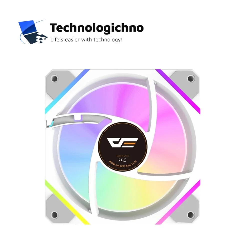  Вентилатор Darkflash 120mm Reverse A-RGB White