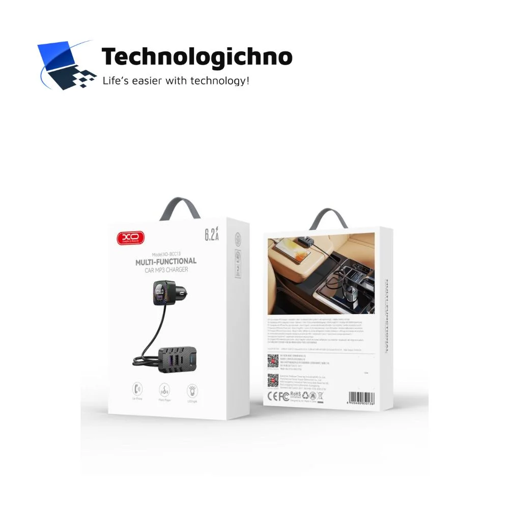  Трансмитер за кола XO MP3 BCC13 Black