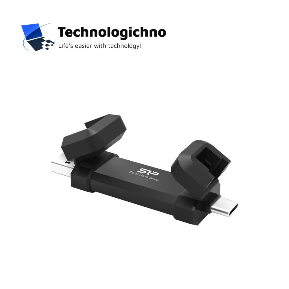  250GB Външен SSD Silicon Power DS72 Black