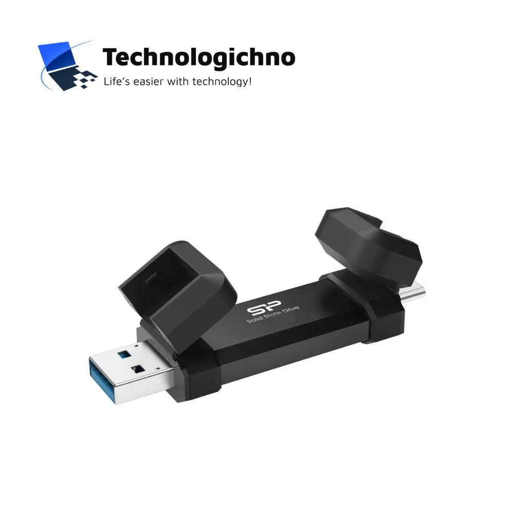  500GB Външен SSD Silicon Power DS72 Black