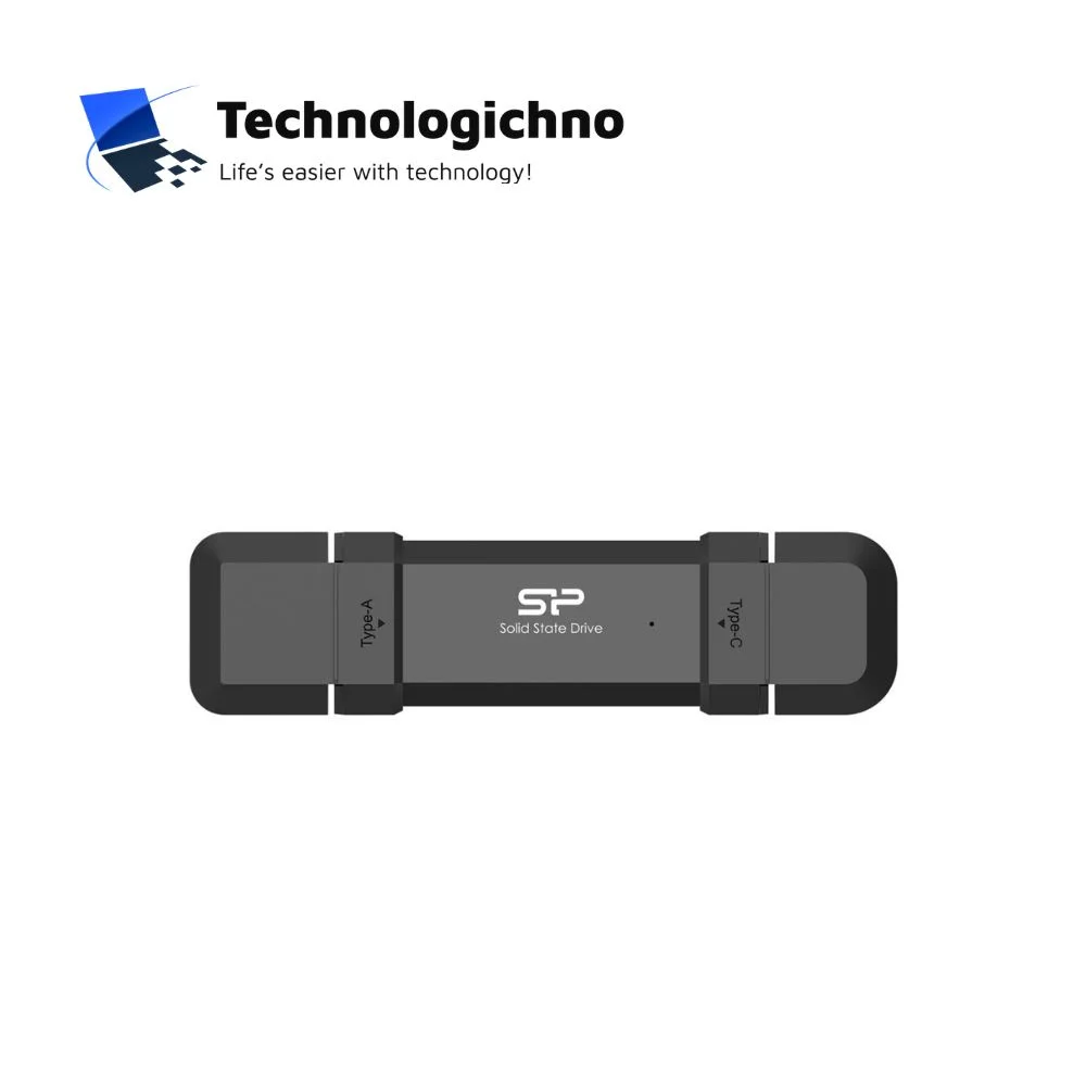  500GB Външен SSD Silicon Power DS72 Black