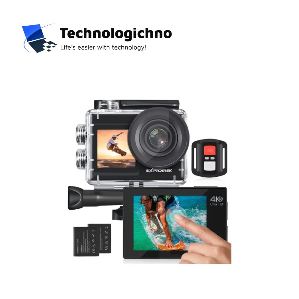  Екшън камера Exprotrek UHD 4K Action Cam