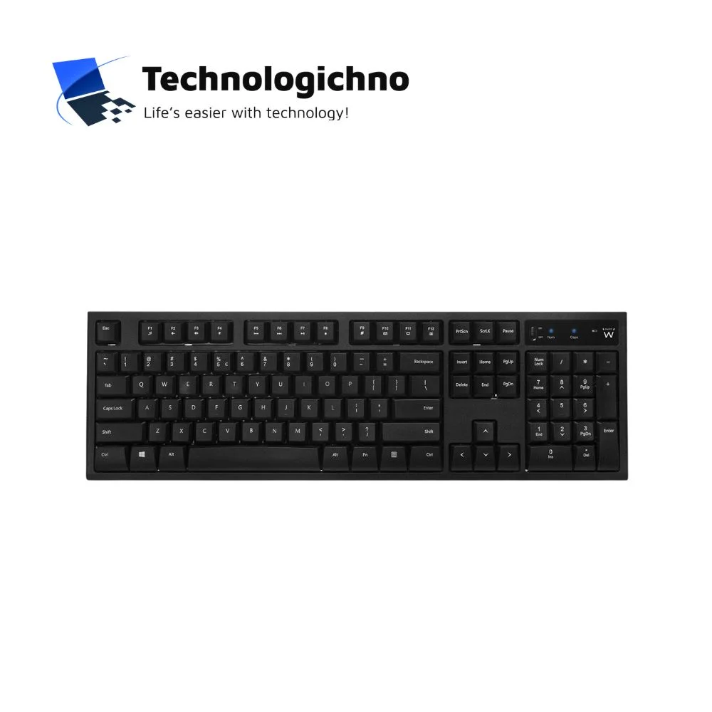  Клавиатура Ewent Wireless БДС Black РБЗ