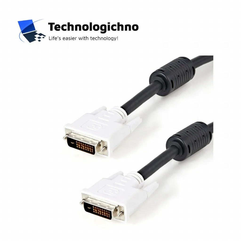 Кабел DVI - DVI M/M Dual Link - 2m