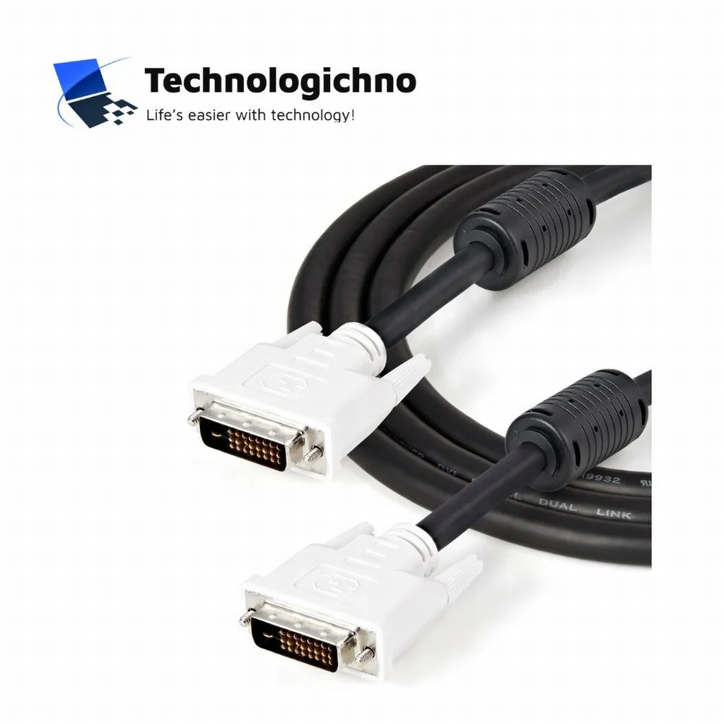  Кабел DVI - DVI M/M Dual Link - 2m