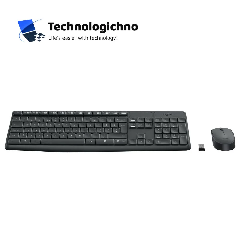 Клавиатура и мишка Logitech MK235 Graphite