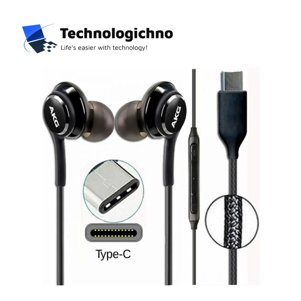  Слушалки AKG HF Type-C Black