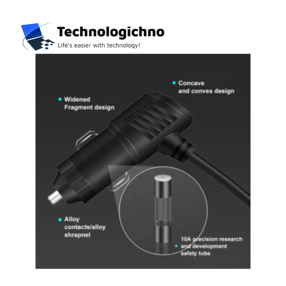  Разклонител за кола 12/24V 120W
