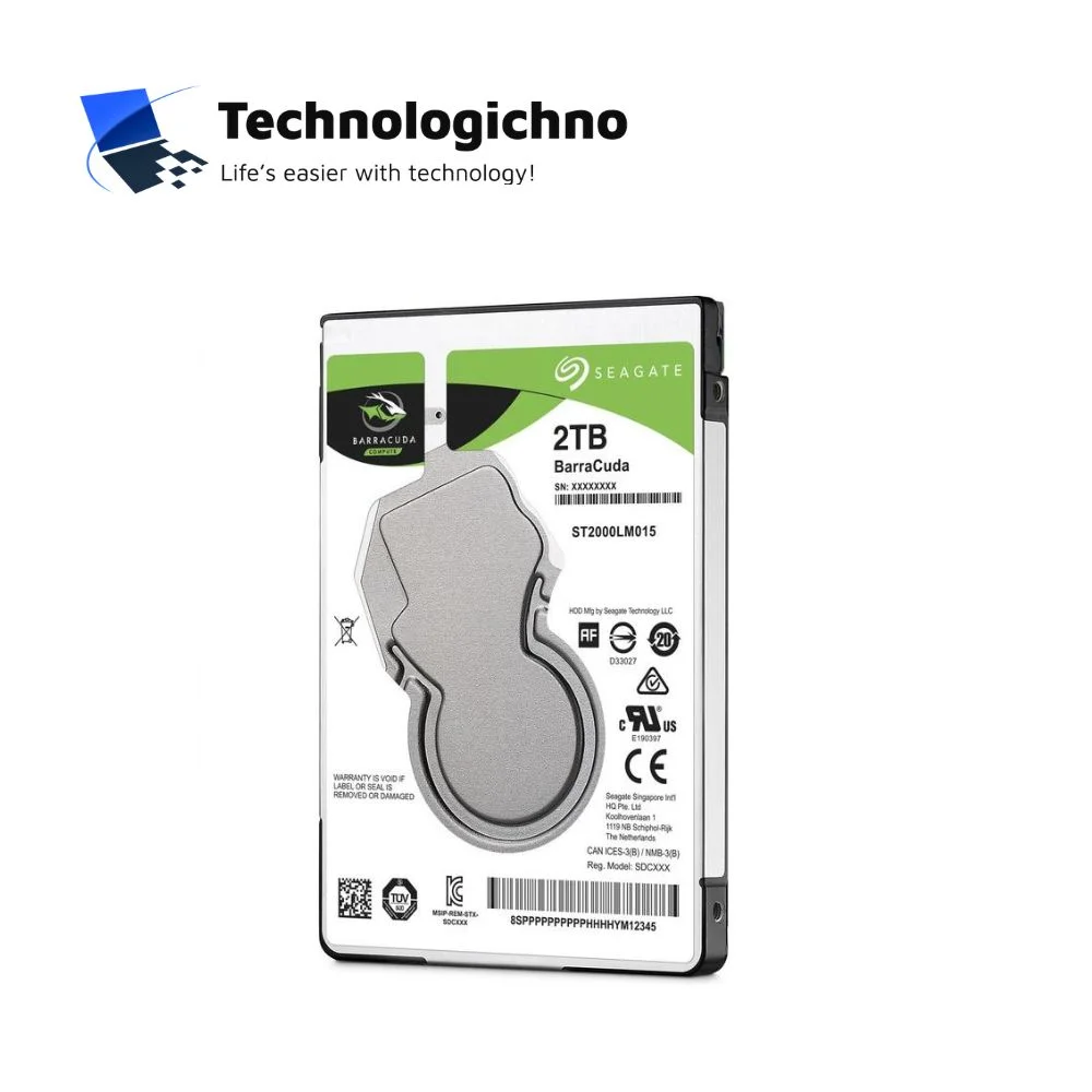  2TB HDD 2.5“ SATA Seagate BarraCuda LM015