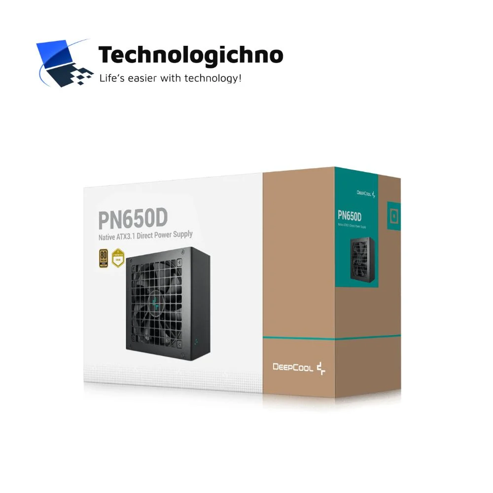 Захранване DeepCool PSU 650W ATX 3.1 Gold