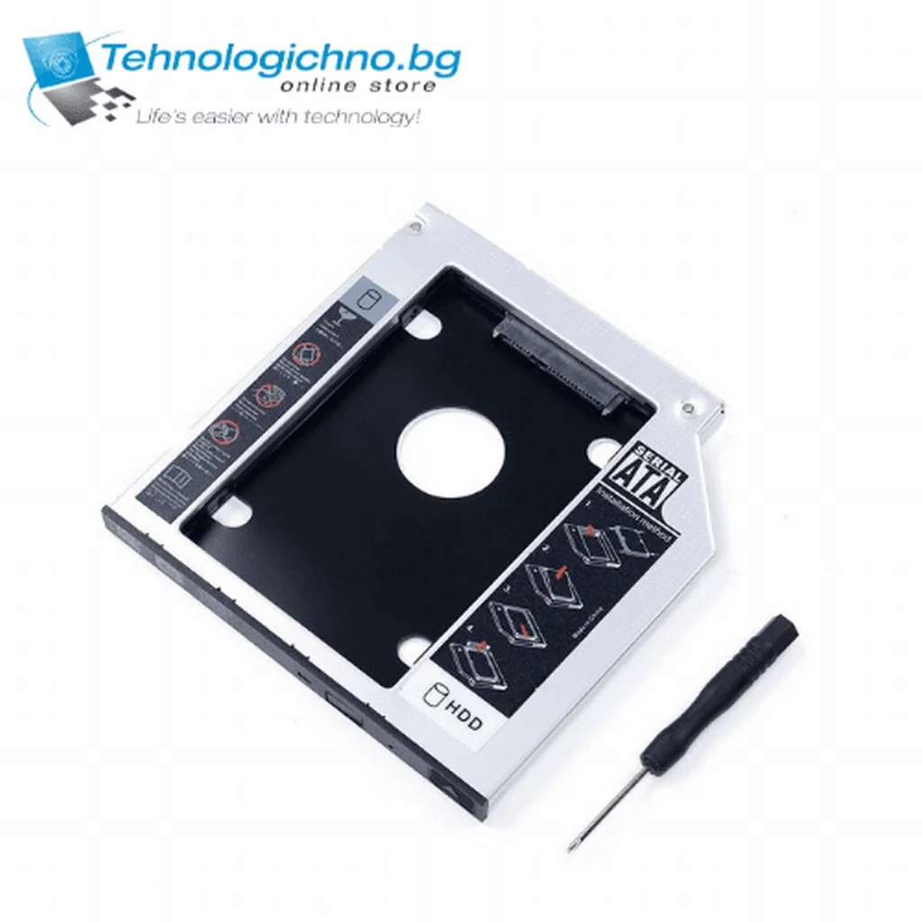  HDD Caddy Makki 95-LS 9.5mm SATA 3 LED Switch