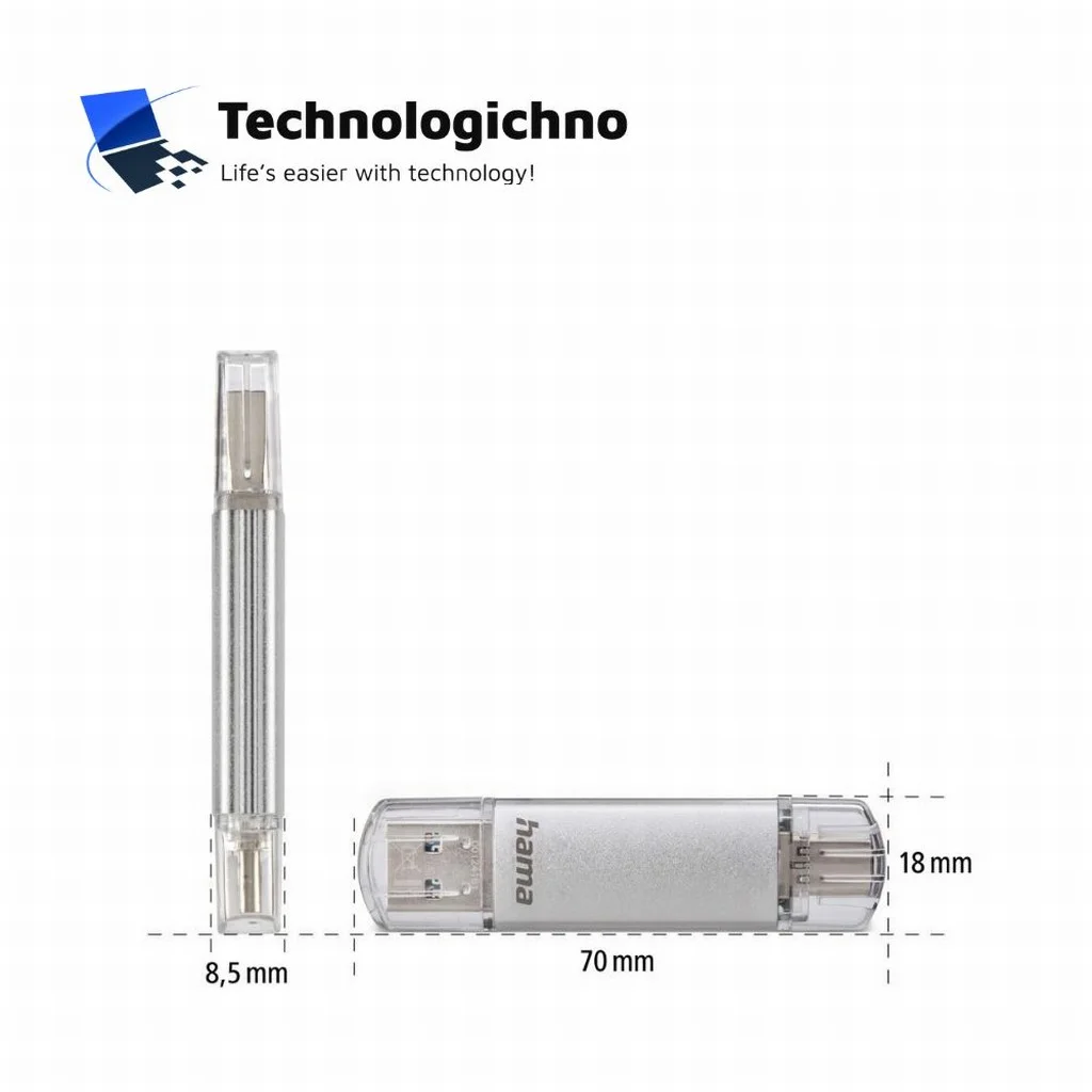  256GB памет HAMA C-LAETA USB A/USB C