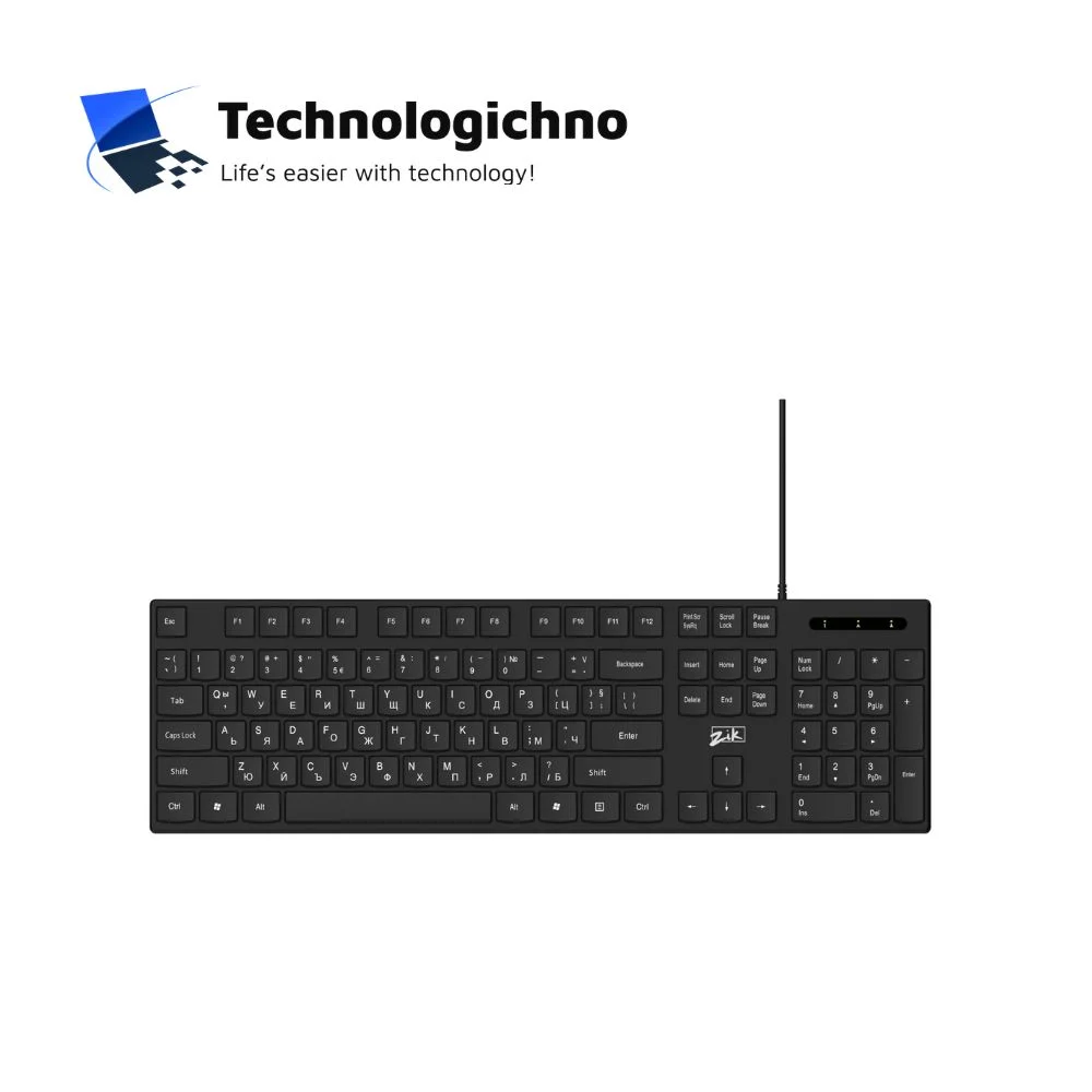  Клавиатура ZIK 1809 БДС