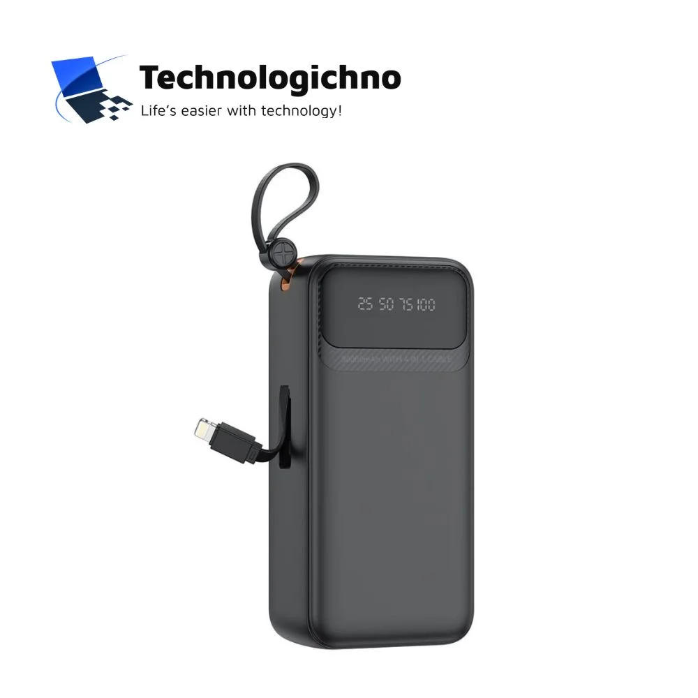  Външна батерия XO Power Bank 30000mAh 10W Blk