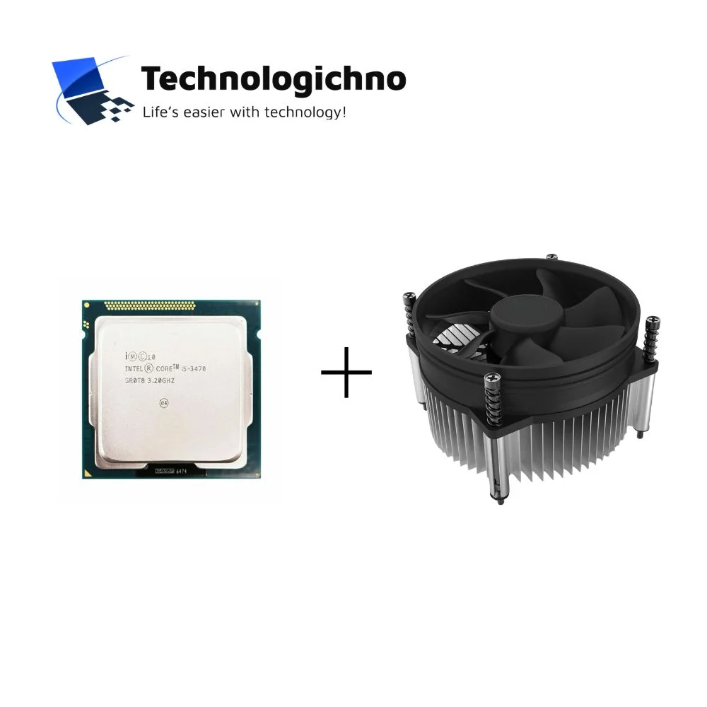 Четириядрен Core i5-3470 up to 3.60 GHz + охладител