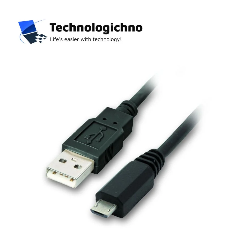  Кабел VCom USB 2.0 AM/ Micro USB 0.5m