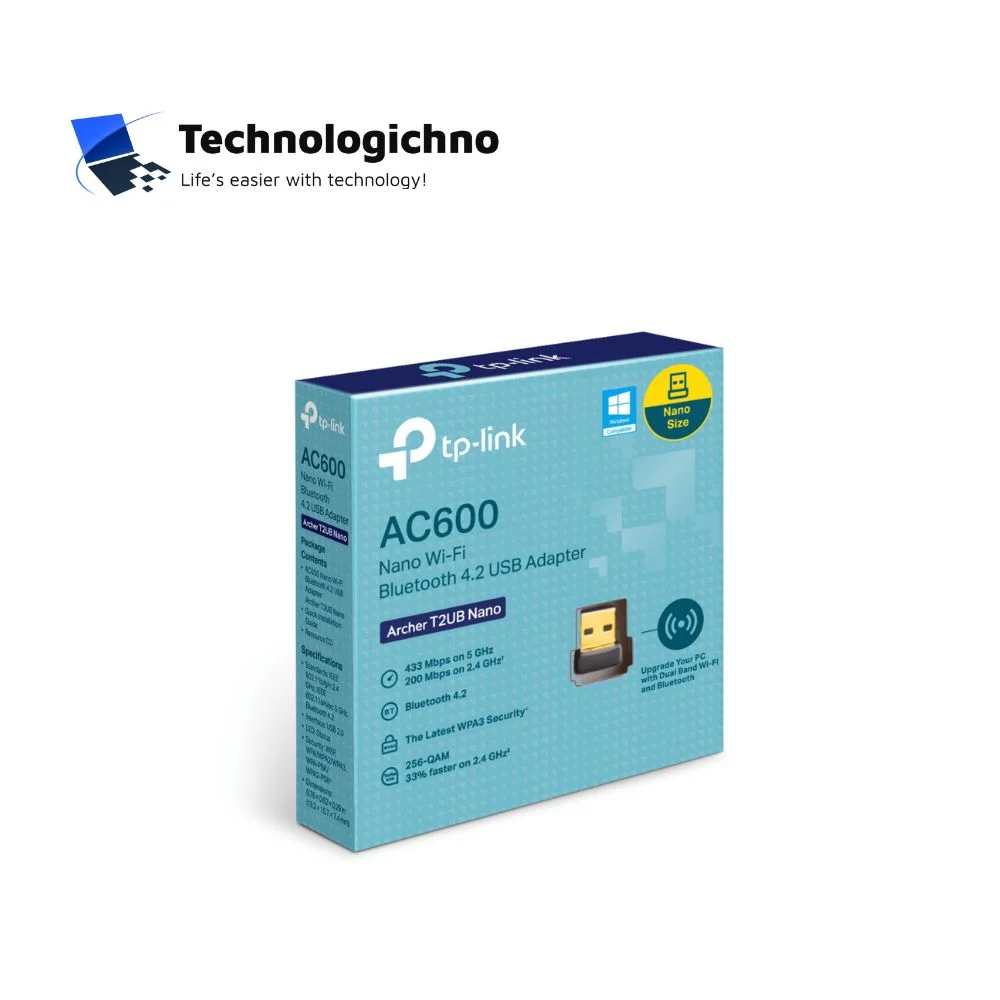  TP-Link Archer T2UB Nano WiFi and Bluetooth USB