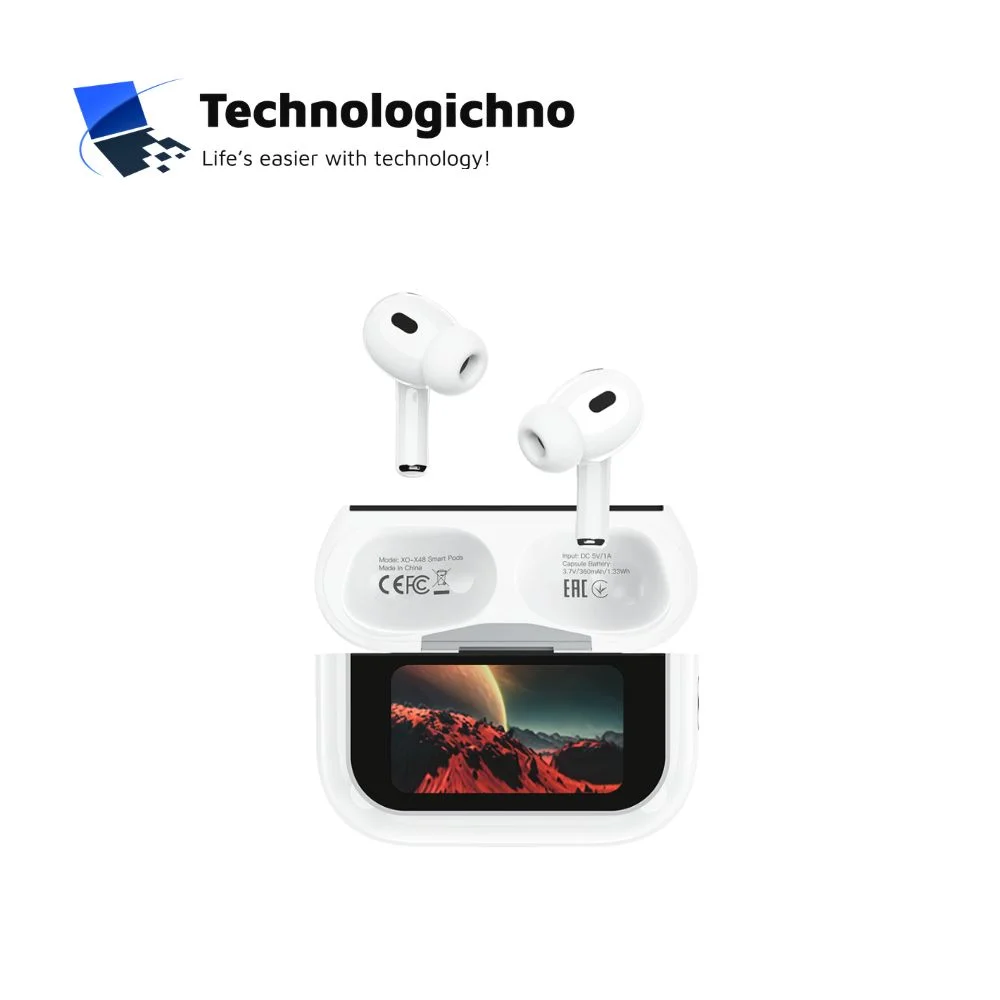  Bluetooth слушалки XO HF TWS 5th GEN ANC White