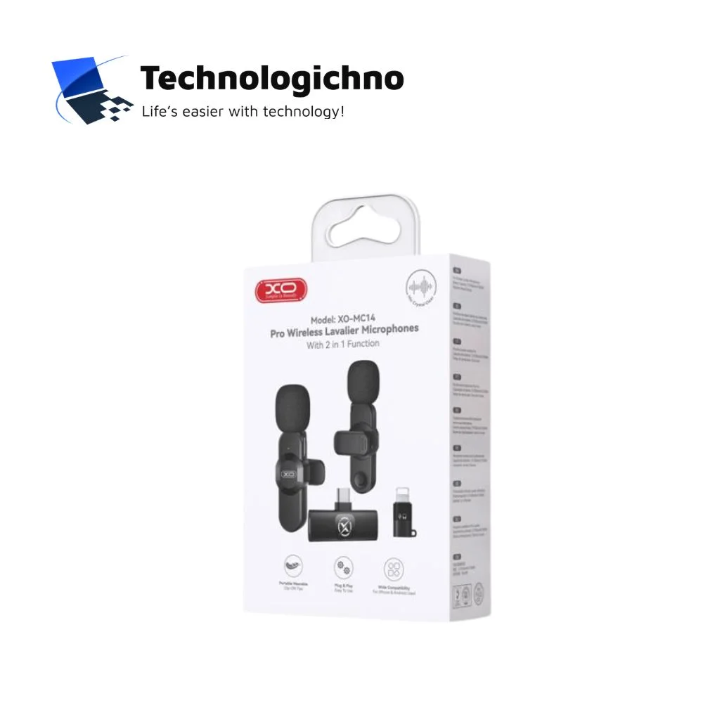  Комплект микрофони XO Wireless NC Black