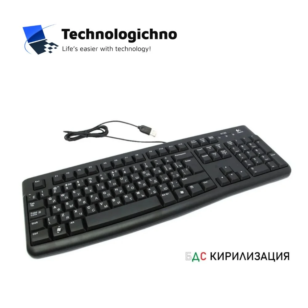 Клавиатура Logitech K120 USB EU БДС